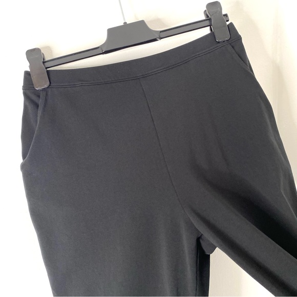 L.L. Bean Black Wide Leg Pull-On Everyday Pant - Picture 3 of 7
